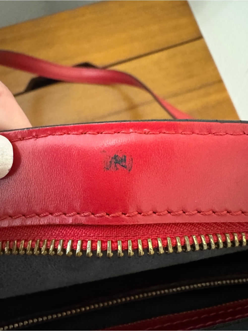 Louis Vuitton Red Epi Saint Jacques GM Bag - Picture 12 of 16